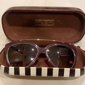 Dark purple Henri Bendel sunglasses